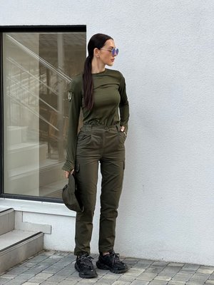 Тактичні штани 5.45style жіночі олива (хакі), XS