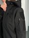 Тактична куртка 5.45style SoftShell чорна kyrtkaxs фото 1