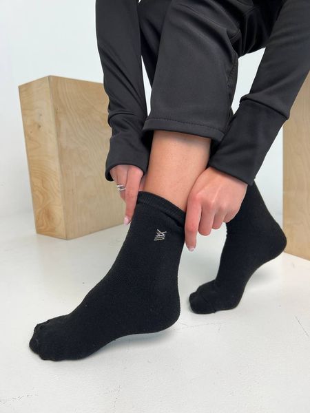 Тактичні шкарпетки 5.45style чорні жіночі, Чорний, S