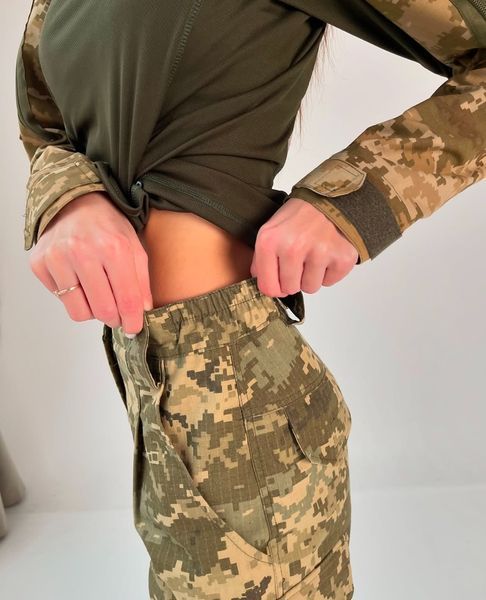 Тактичні штани 5.45style піксель жіночі, Піксель, XS